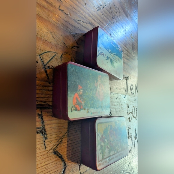 Vintage 1990's Christmas Mint Tins - Picture 10 of 14